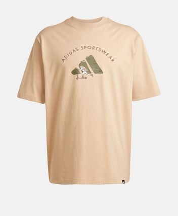 Crew neck t-shirt Doodle