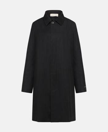 Wool-blend coat