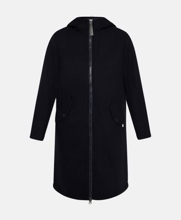 Wool-blend coat