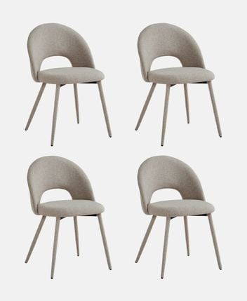Chair Set, 4pcs Selma
