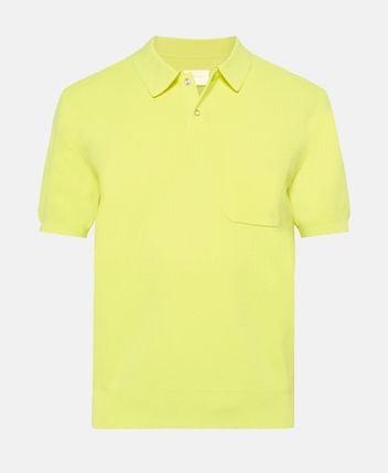 Knitted polo shirt