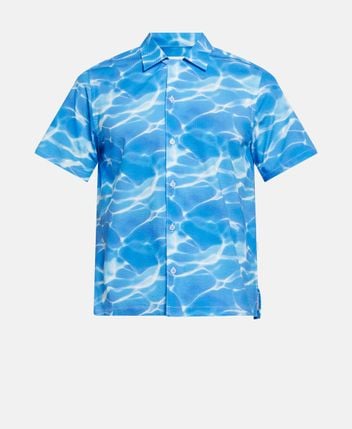 Short-sleeved shirt Aqua Print