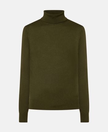 Wool rollneck