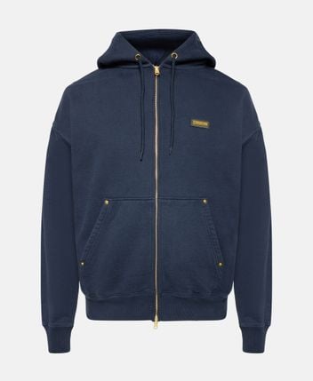 Hooded sweat jacket