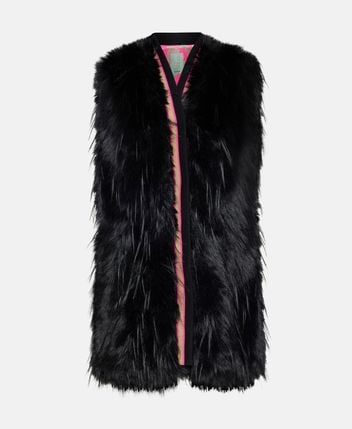 Faux fur gilet Yania