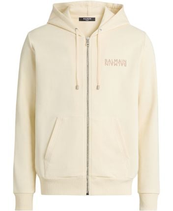 Hooded sweat jacket