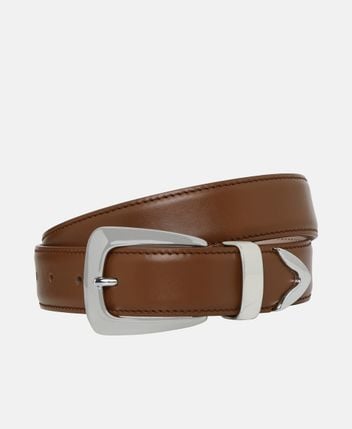 Leather belt