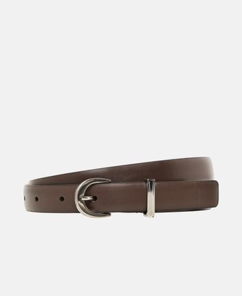 Leather belt Luna