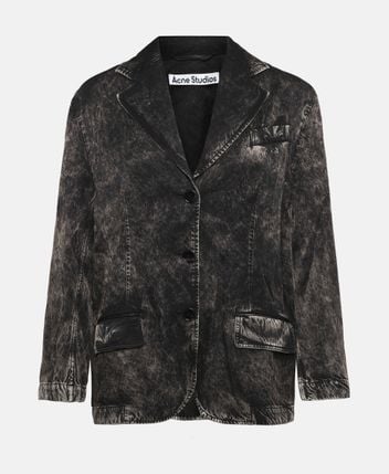 Denim blazer