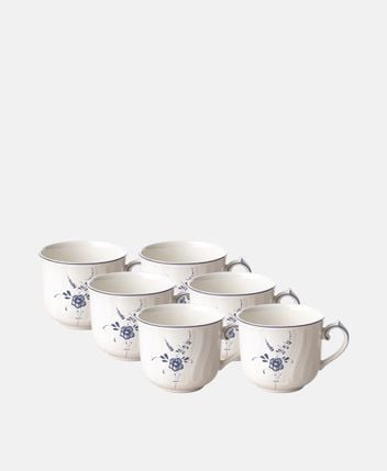 Cups, set of 6 Vieux Luxembourg