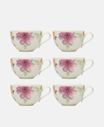 Coffee cup, set of 6 Mariefleur Basic