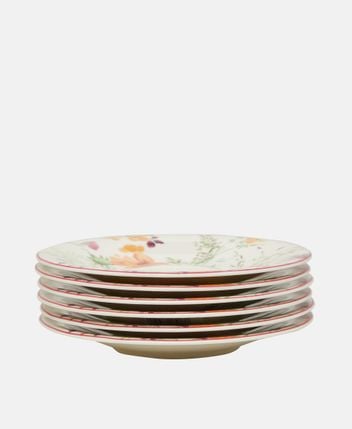 Saucer set, 6pcs. Mariefleur Basic
