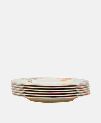 Plates, set of 6 Mariefleur Basic