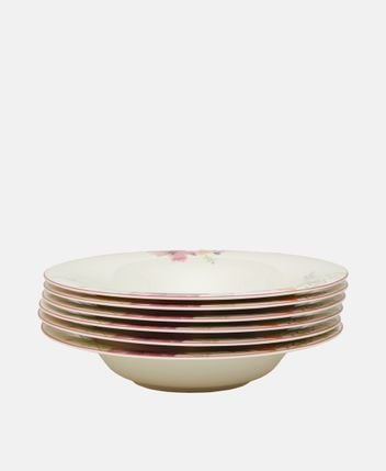 Soup plate set, 6 pcs. Mariefleur Basic