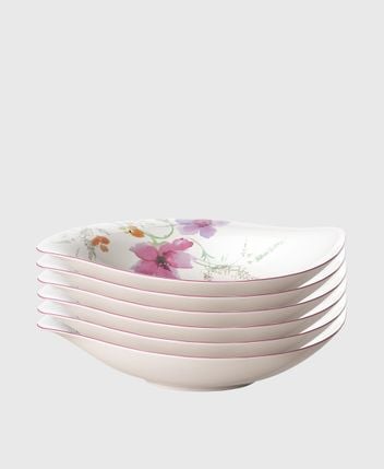 Serving plate, set of 6 Mariefleur Serve & Salad
