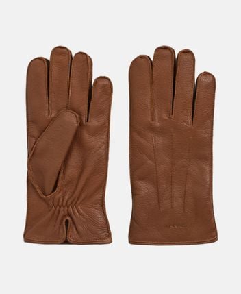 Leather gloves