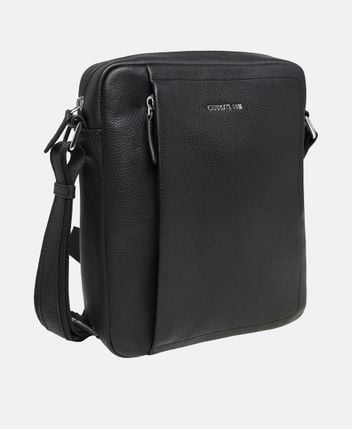 Leather cross body bag Hubert