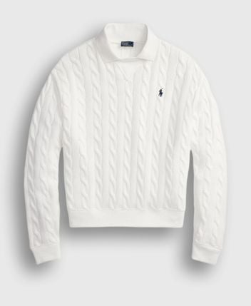 Knitted polo shirt