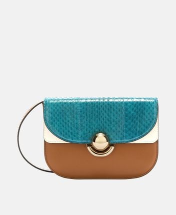 Leather cross body bag Sfera