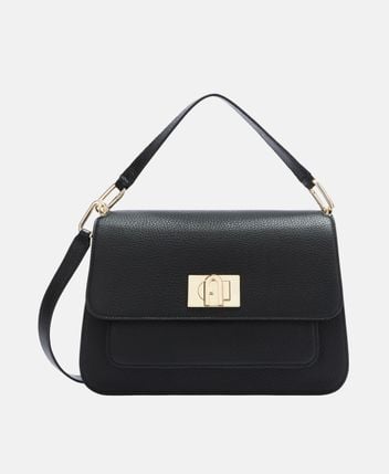 Leather handbag Ella