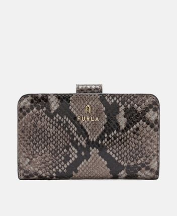 Leather wallet Camelia