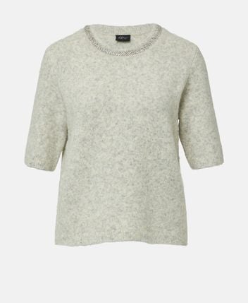 Wool-blend pullover