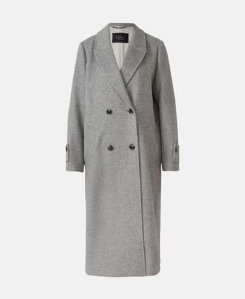 Wool-blend coat