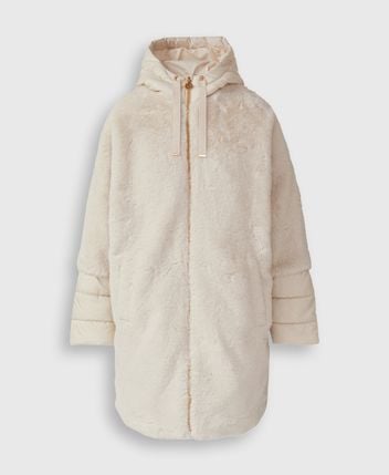 Faux fur coat