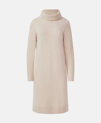 Wool-blend dress