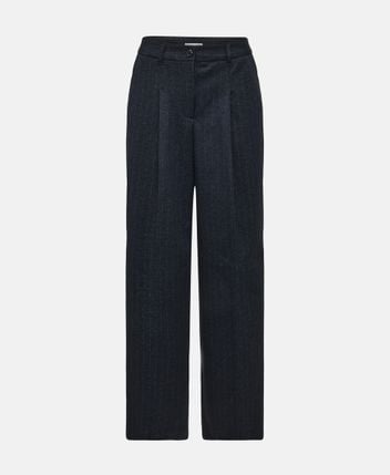 Wide-leg trousers