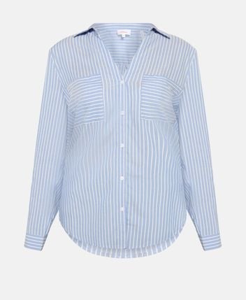Long-sleeved blouse