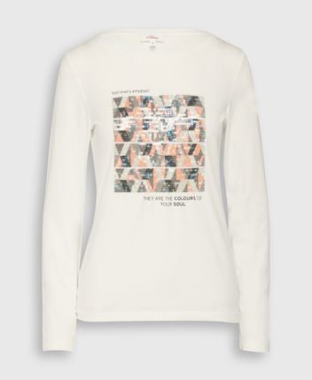 Long-sleeved top