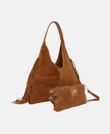 Leather shoulder bag Reanna