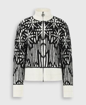 Wool-blend cardigan