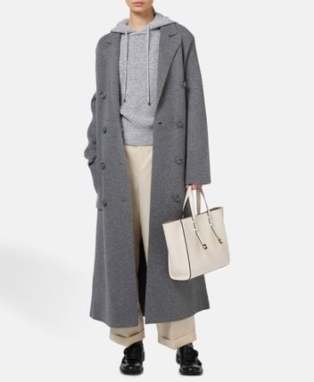 Wool-blend coat