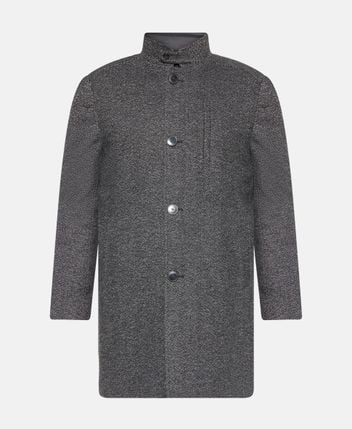 Wool-blend coat