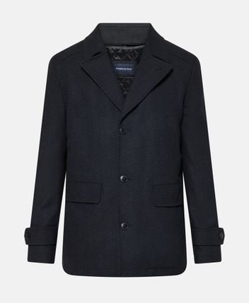 Wool-blend jacket