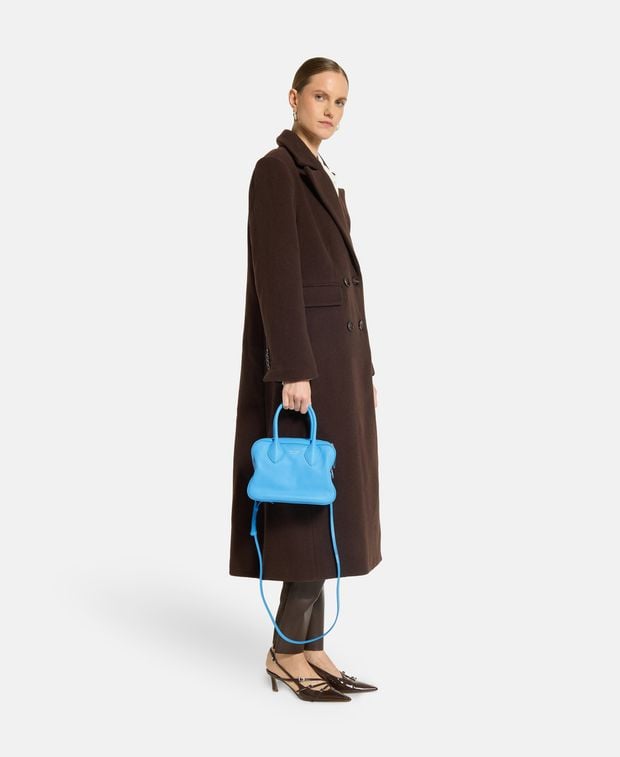 SALVATORE FERRAGAMO 가죽 탑 핸들 백 스타 Th