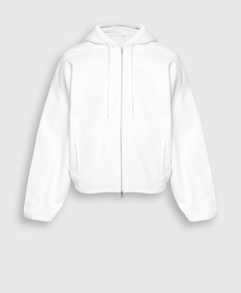 Hooded sweat jacket