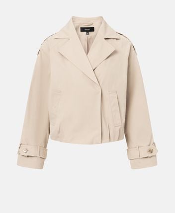 Short trench coat