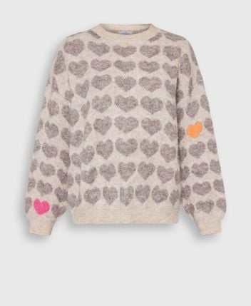 Long-sleeved jumper Hearts