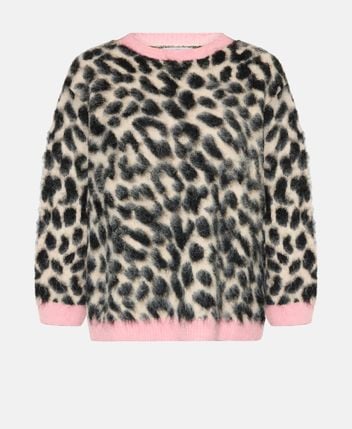 Long-sleeved jumper Fluffy Leo