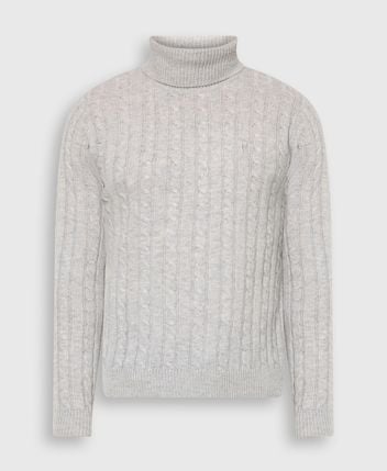 Wool rollneck