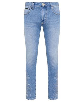 Straight leg jeans