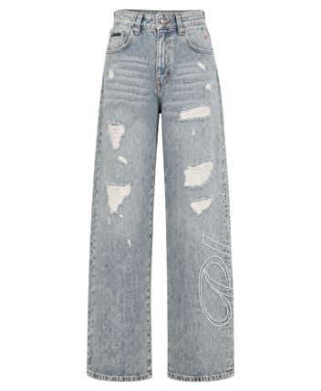 Straight leg jeans