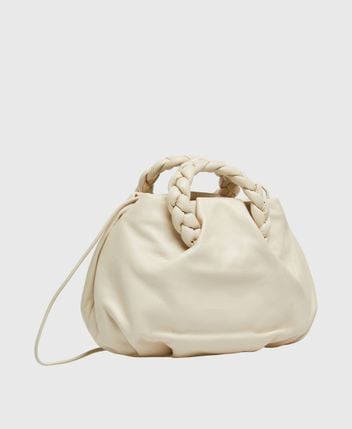 Leather handbag Bombon