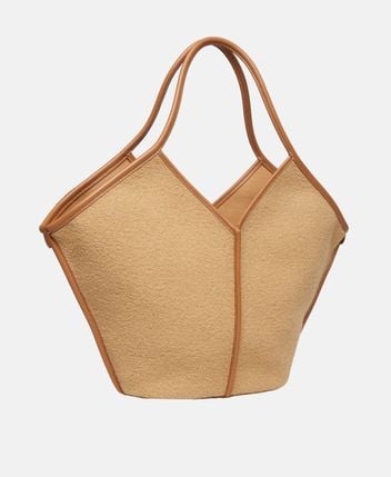 Leather handbag and pouch Calella