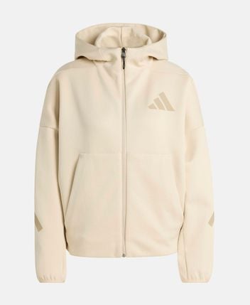 Hooded sweat jacket