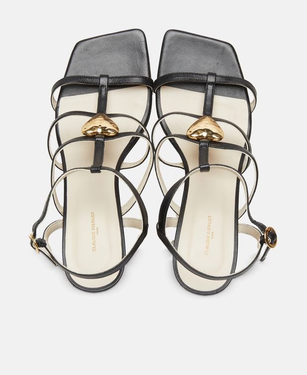 Claudie Pierlot  앵클 스트랩 샌들 225Amede