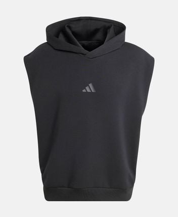 Sleeveless hoodie